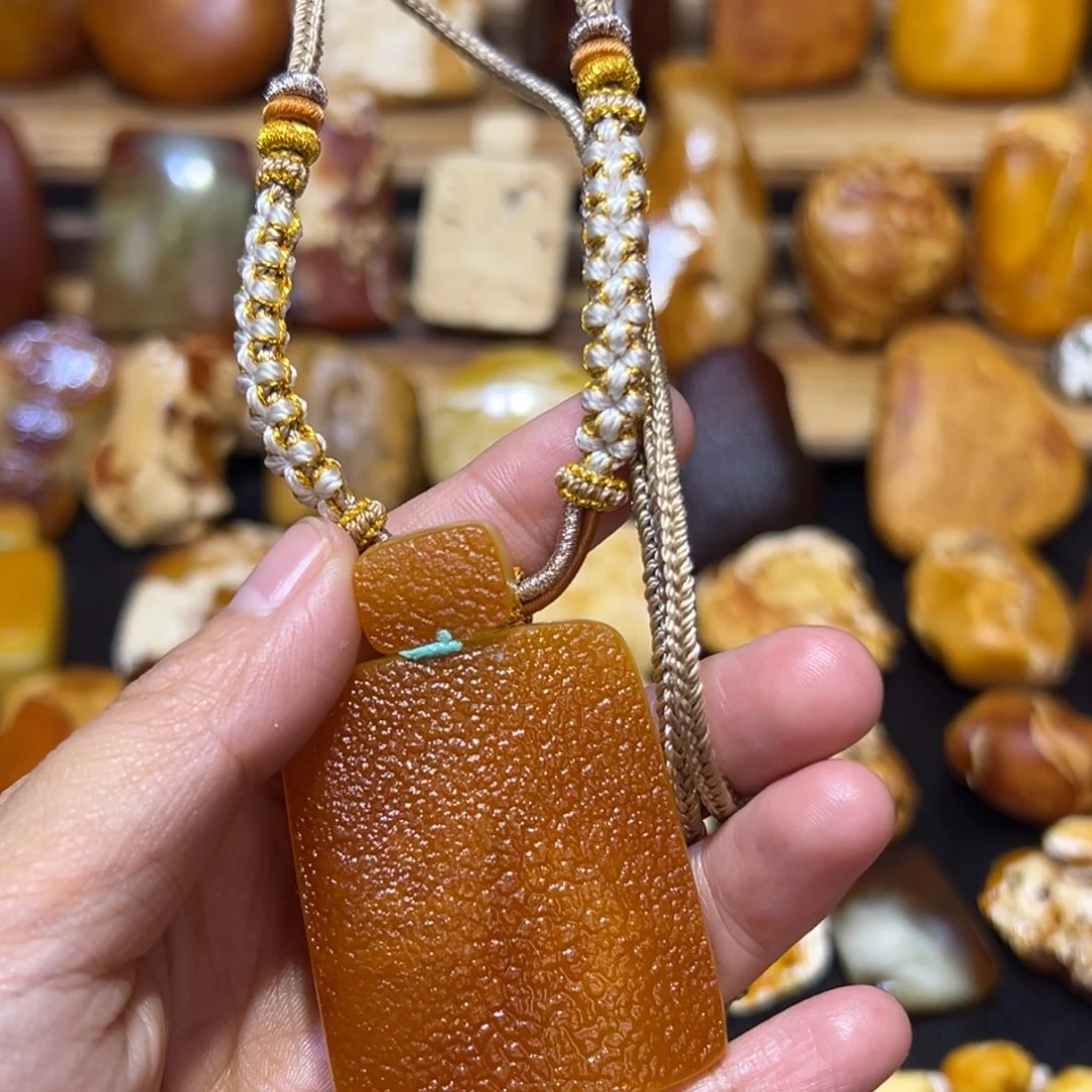 原***店定制琥珀未镶嵌琥珀蜜蜡