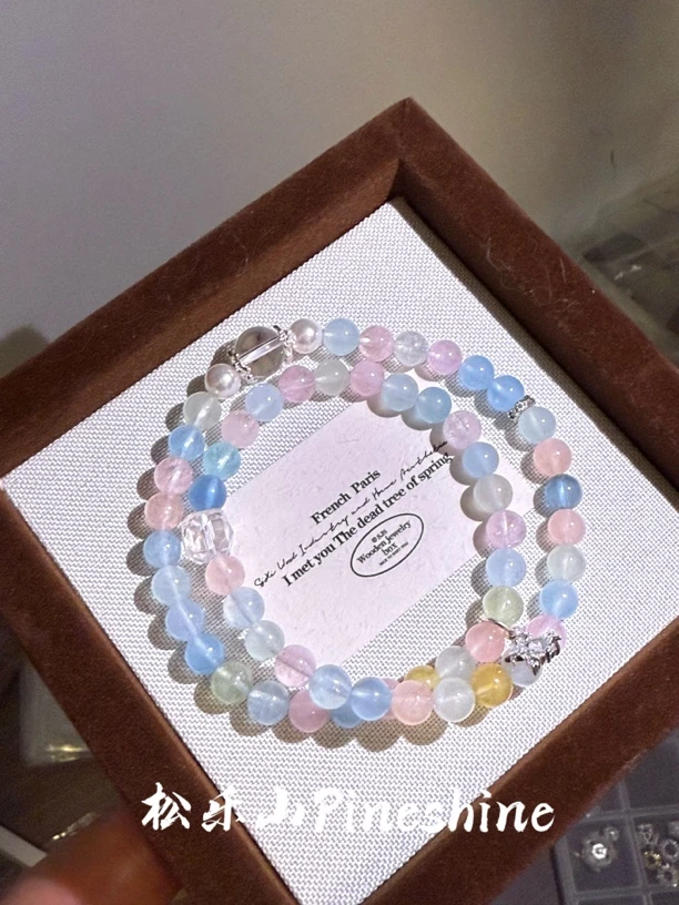 天然水晶手链～松乐山原创