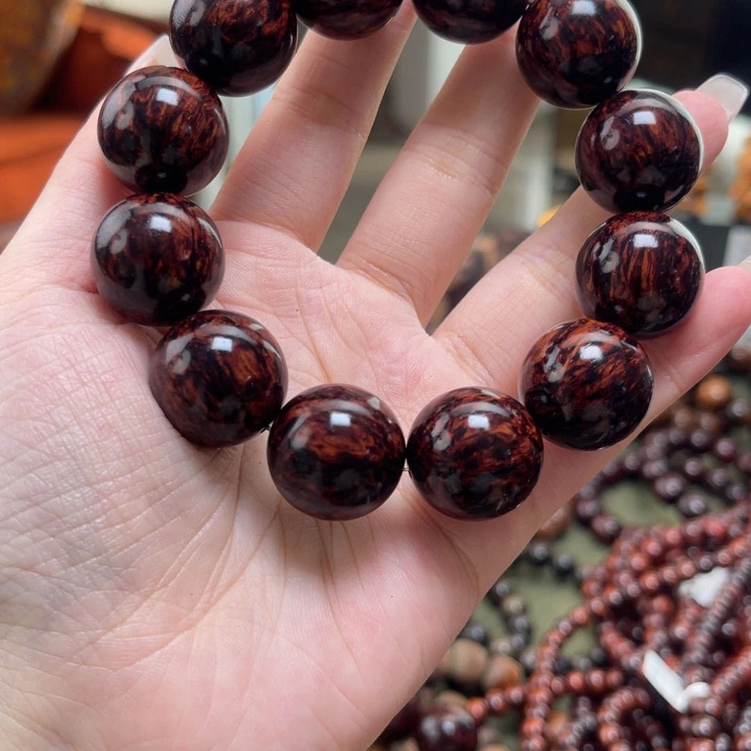 蓝***C降真香手串/手链2.0红降超一535