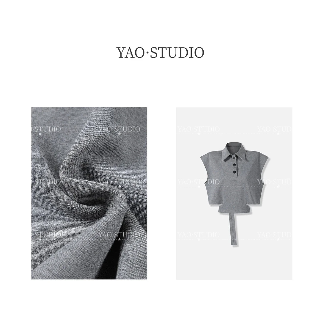 【小腰精】2025新款小众设计休闲夏季polo时尚T恤衫百搭潮流短袖