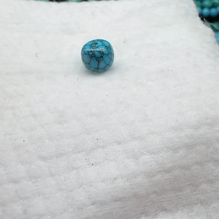 尺寸：10/8➕蓝网花纹老型珠一颗