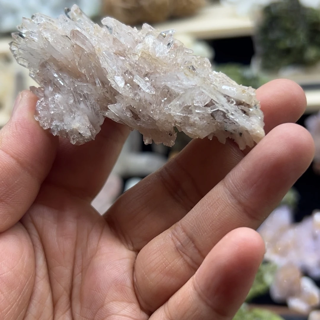 水晶未镶嵌珠宝半成品