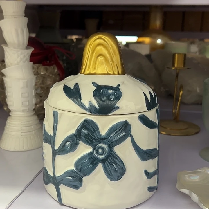 陶瓷立体陶瓷盖盒