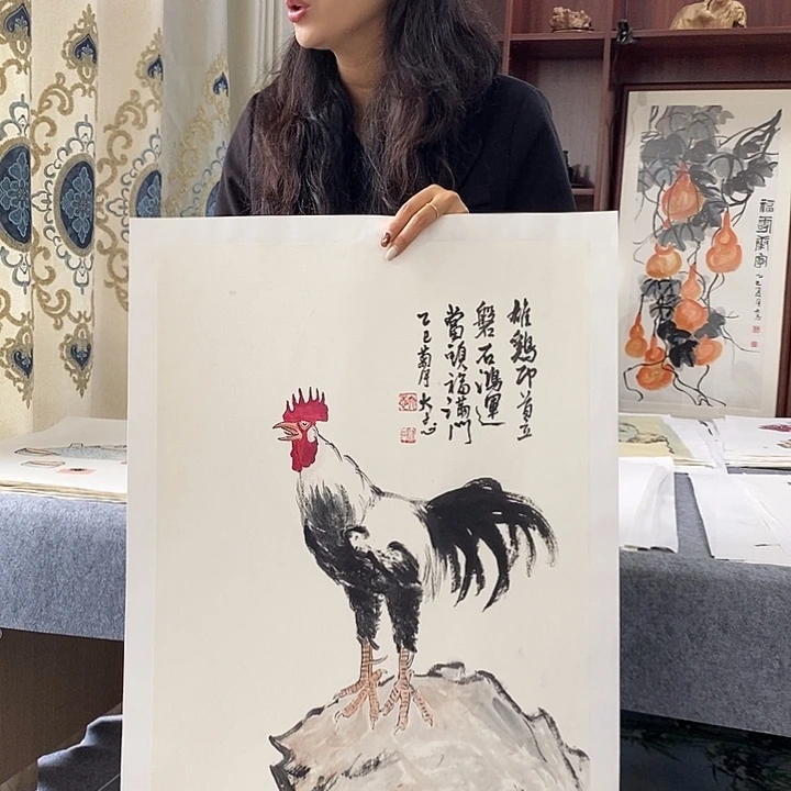 国画纯手绘国画写意作品