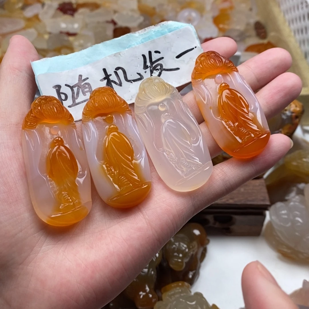 玛瑙/玉髓未镶嵌颈饰