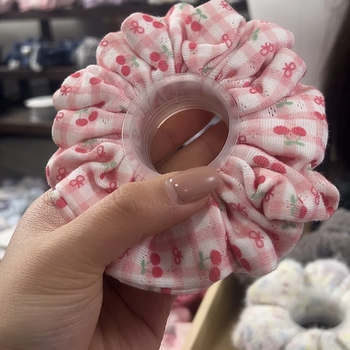 布艺铁合金【甜橙手作】发圈