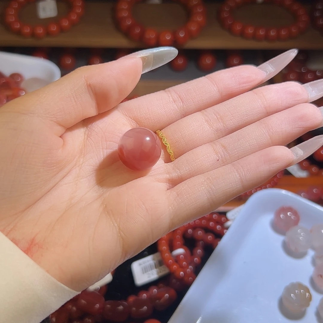 南红玛瑙手串未镶嵌16mm