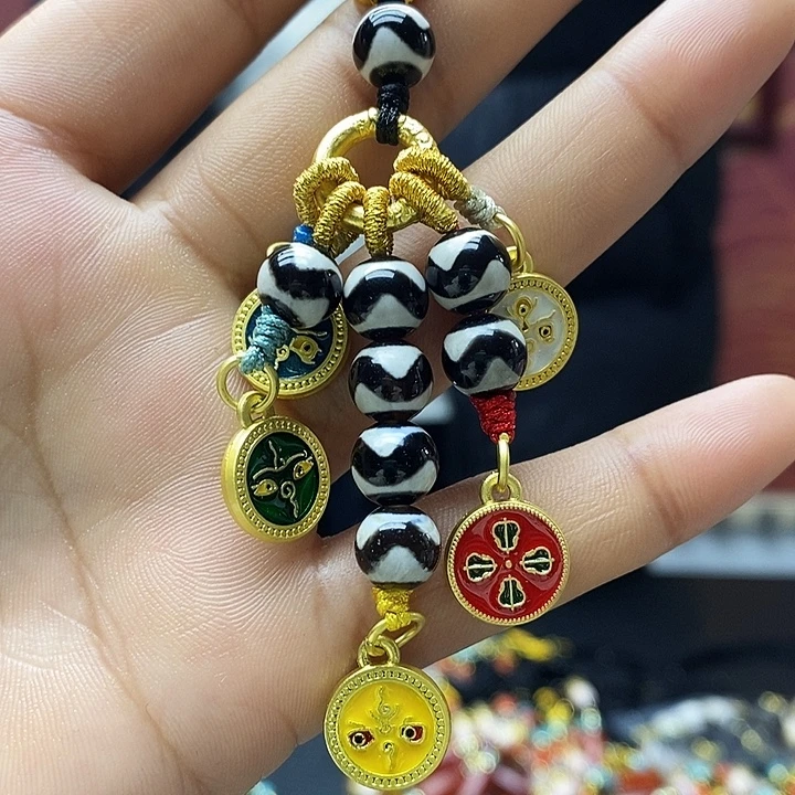 玛瑙/玉髓合金颈饰