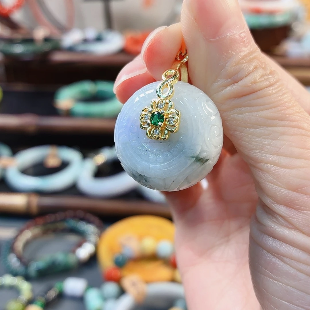 翡翠未镶嵌手链手串