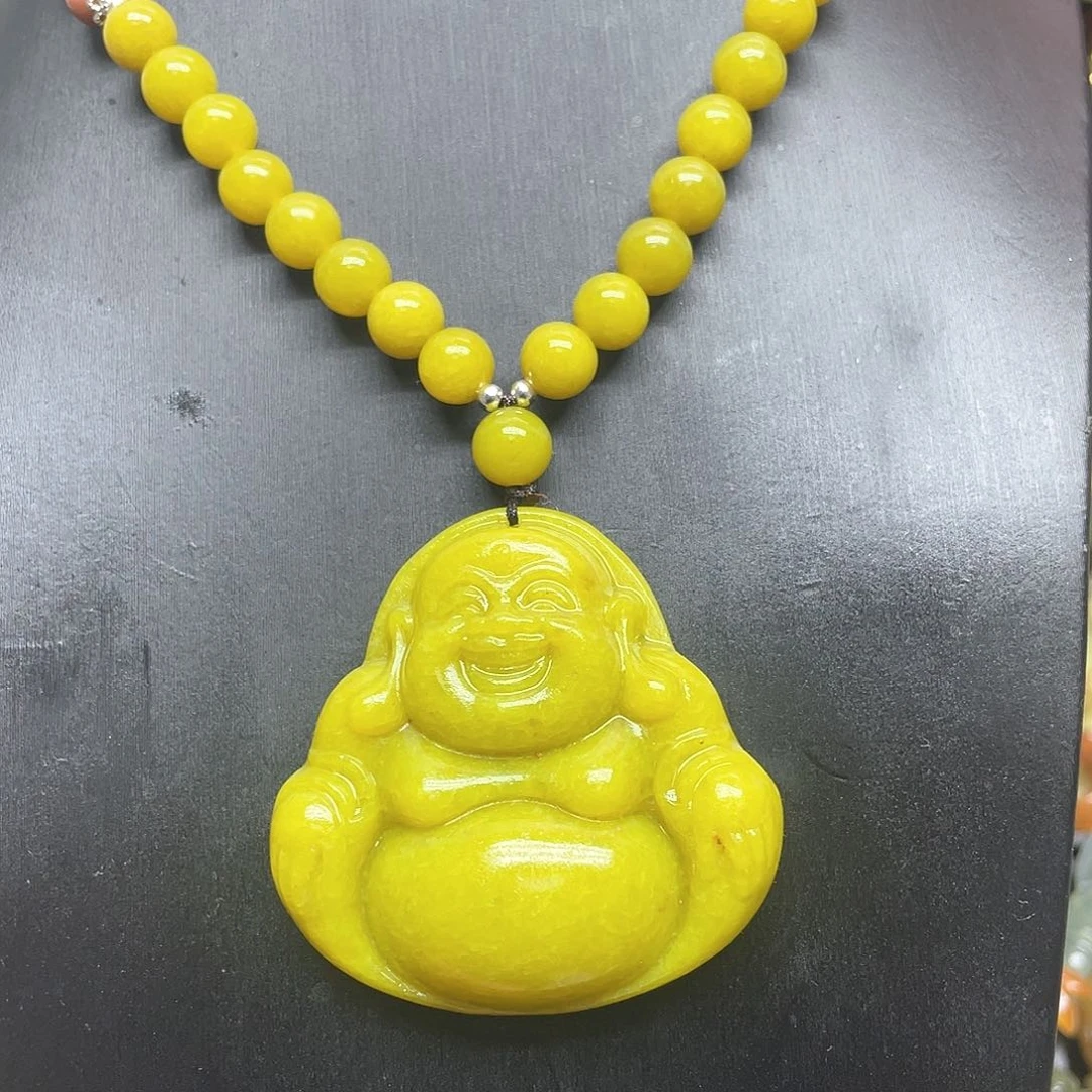 未镶嵌蛇纹石玉颈饰