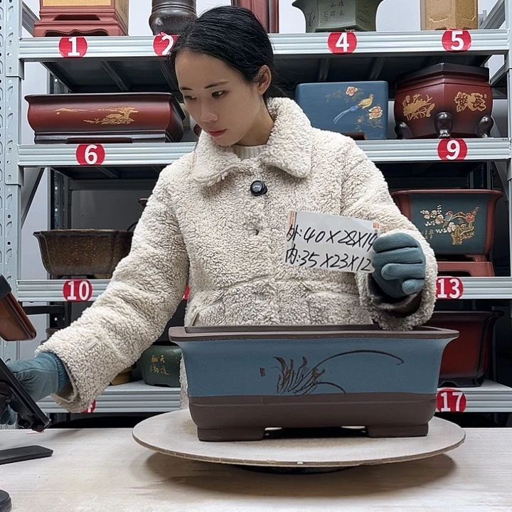 紫砂花盆紫砂花盆