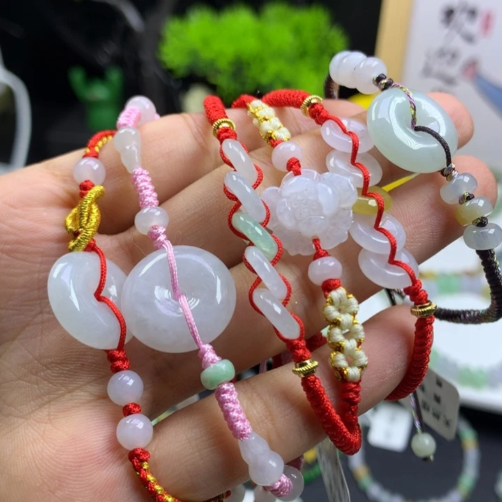 未镶嵌手串翡翠一条可挑