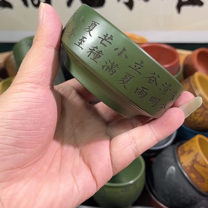 茶杯紫砂全手工紫砂主人杯