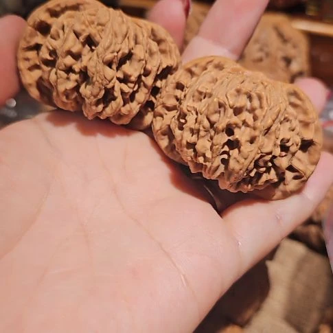 吊坠文玩核桃47狮虎兽