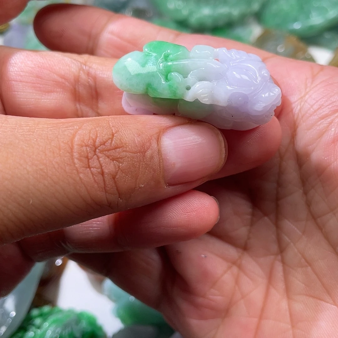 颈饰未镶嵌翡翠翡玉缘翡翠