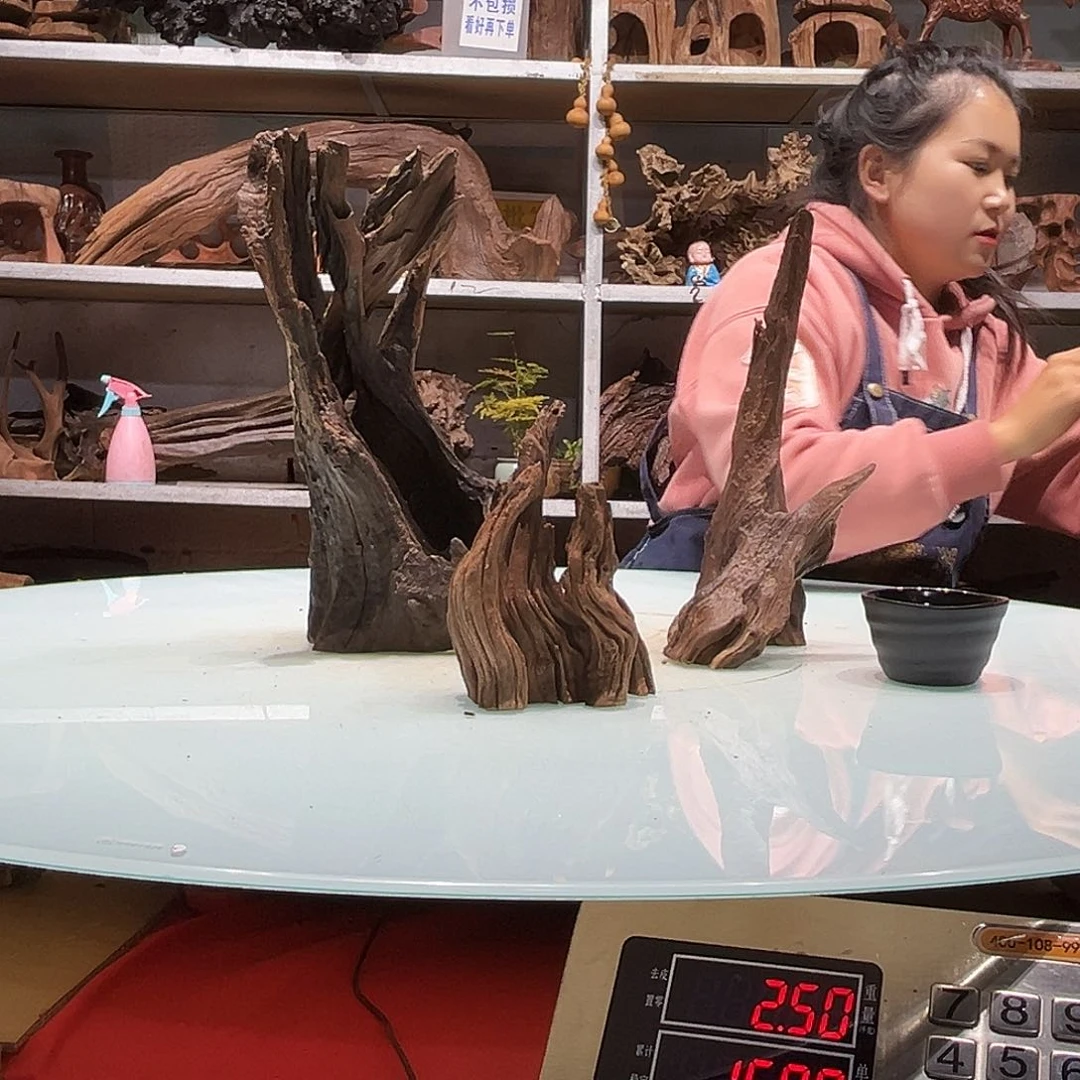 紫砂紫柚沉木花**界1733-3紫柚沉木