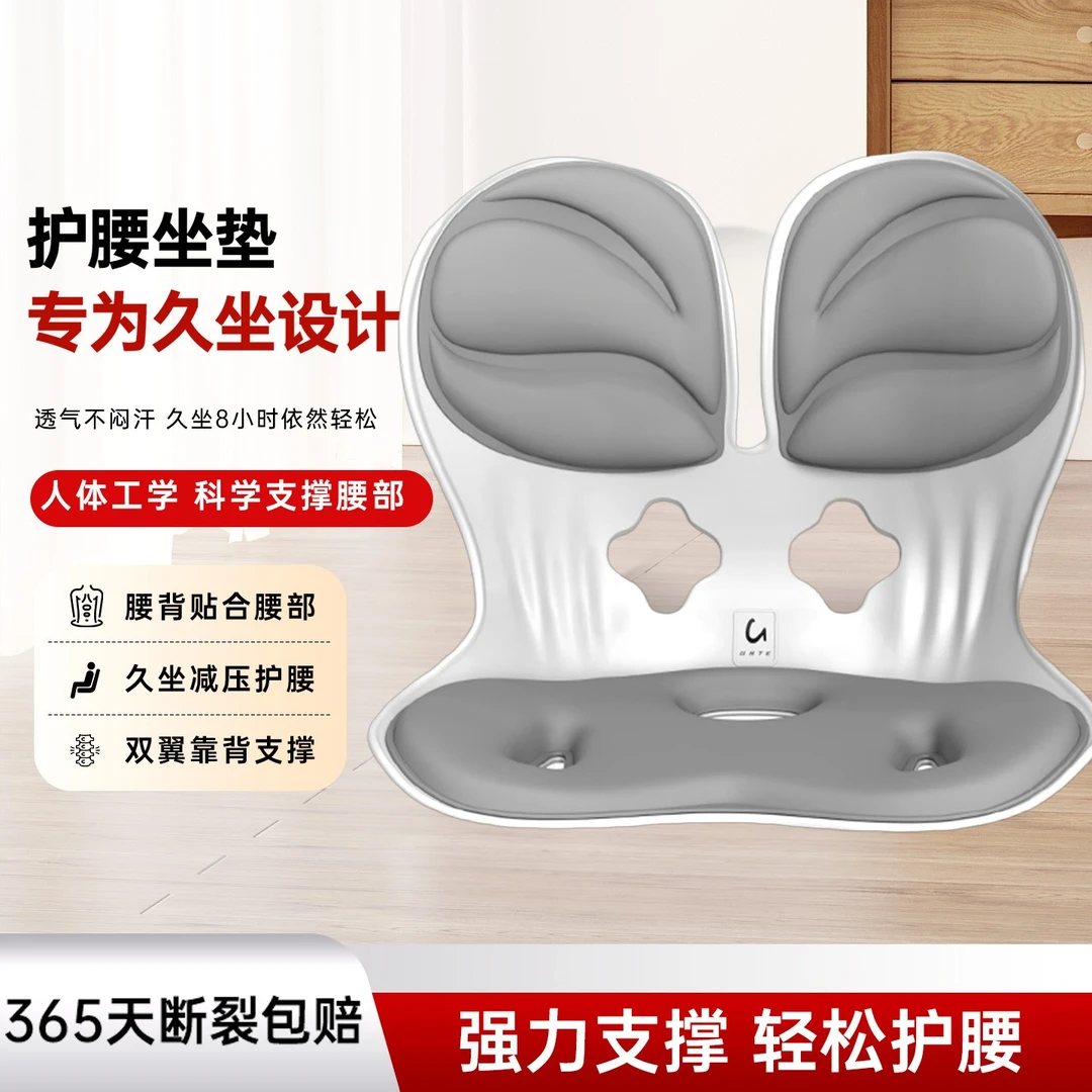 【明星同款】护腰坐垫久坐神器人体工学坐姿椅办公室腰部支撑矫姿垫