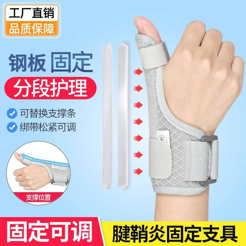 腱鞘炎手指固定护腕手腕大拇指护套骨折护具妈妈鼠标手固定器夹板