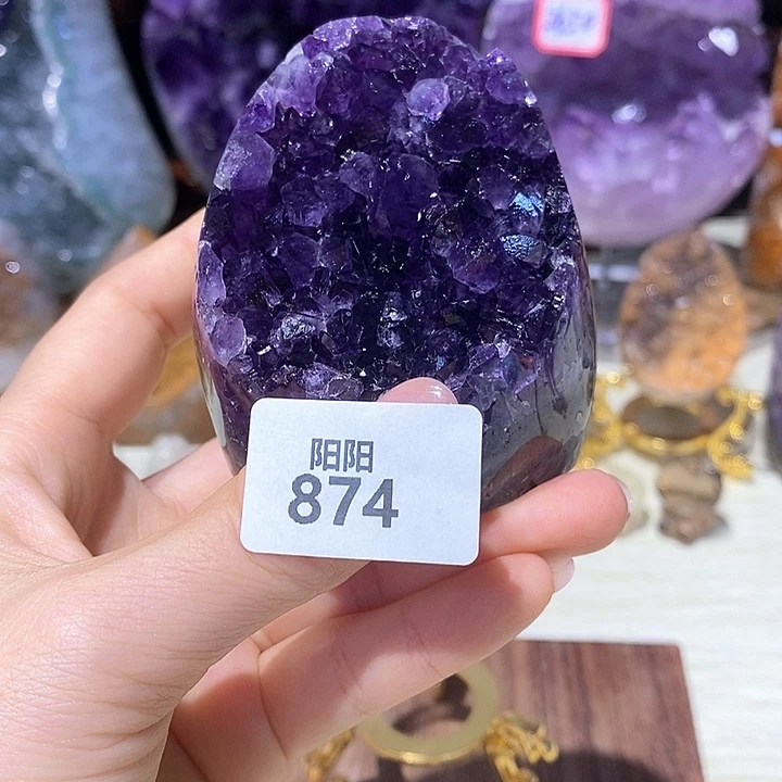 未镶嵌大型摆件（非配饰）紫晶