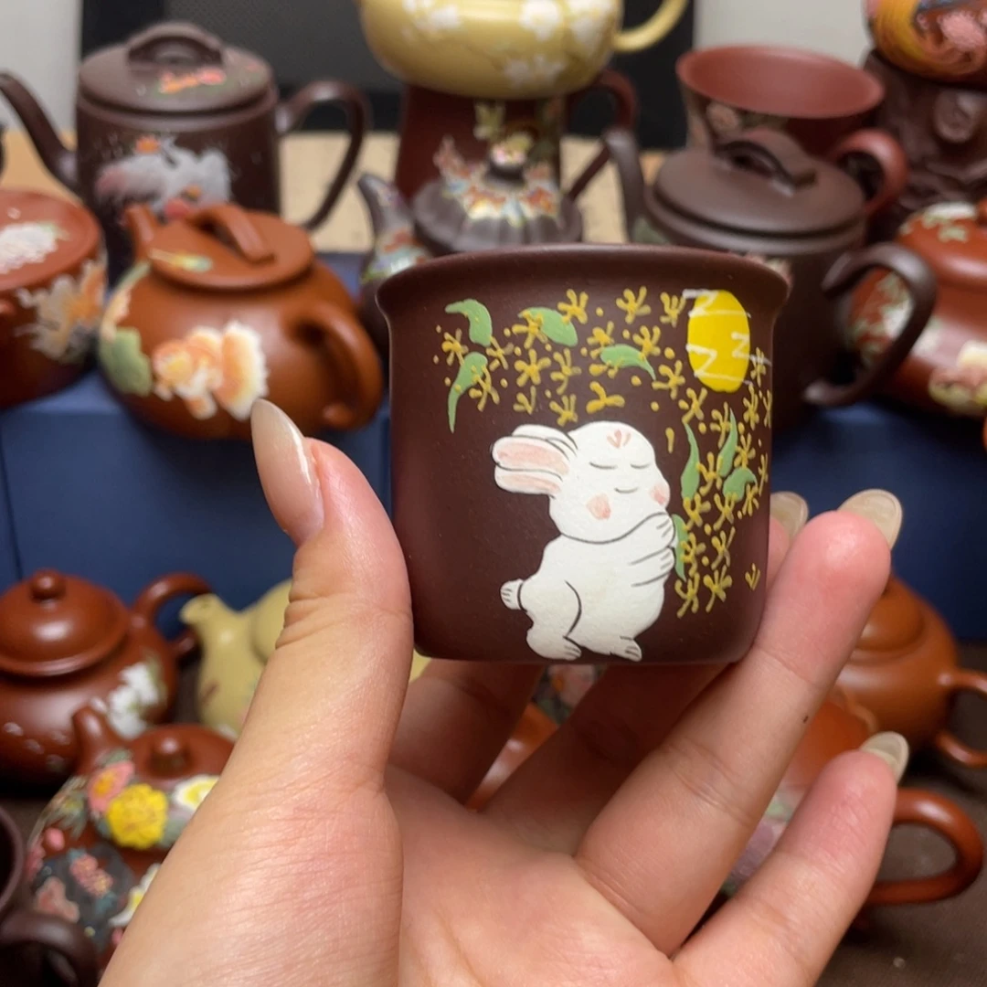 茶杯紫砂紫砂主人杯100cc