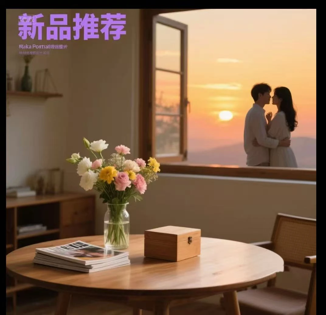 首饰盒/箱 【新品上市】全面升级实木竹质翻盖盒子可作首饰收纳盒