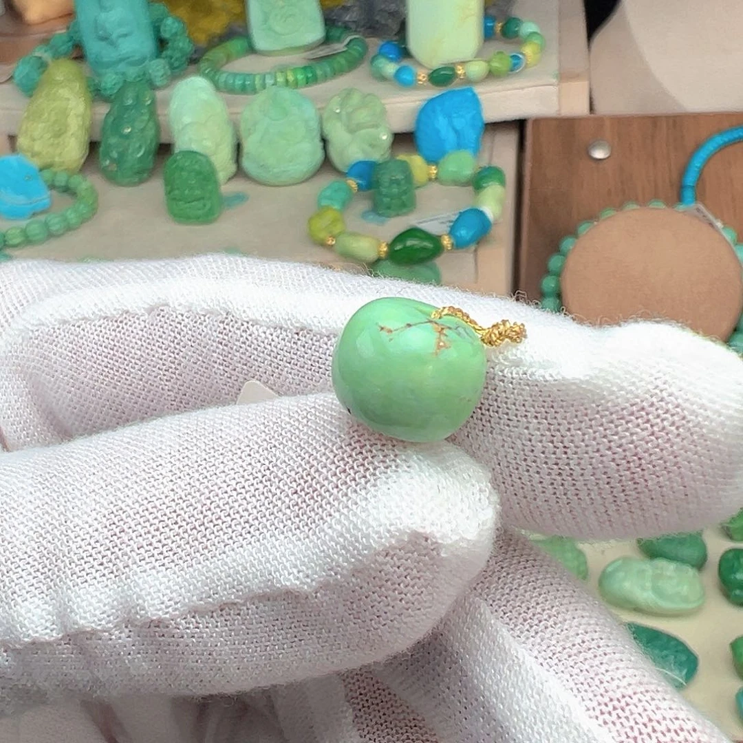 绿松石未镶嵌主播夏