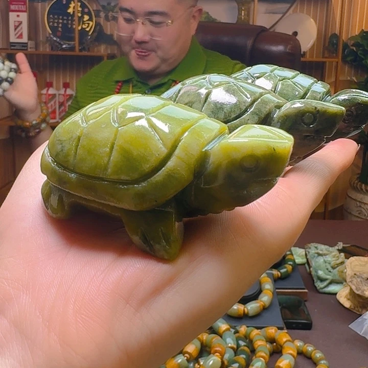 蛇纹石玉手串未镶嵌多样性发货随机一个