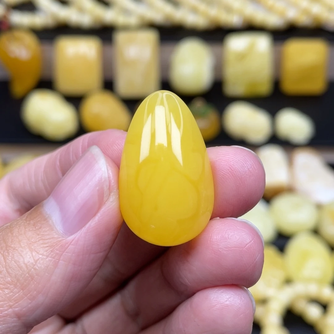 琥珀未镶嵌裸石琥珀蜜蜡