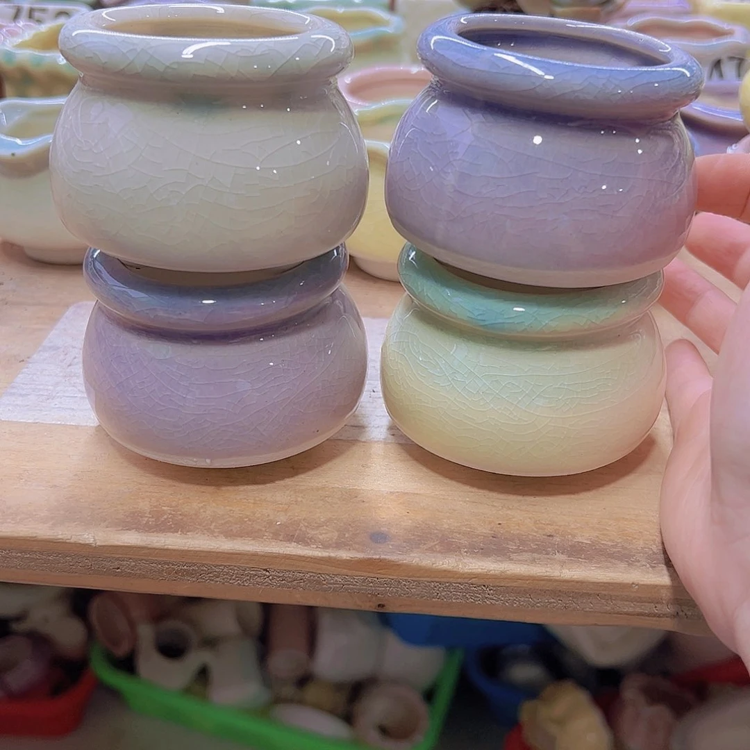 陶瓷花盆单场满12包邮