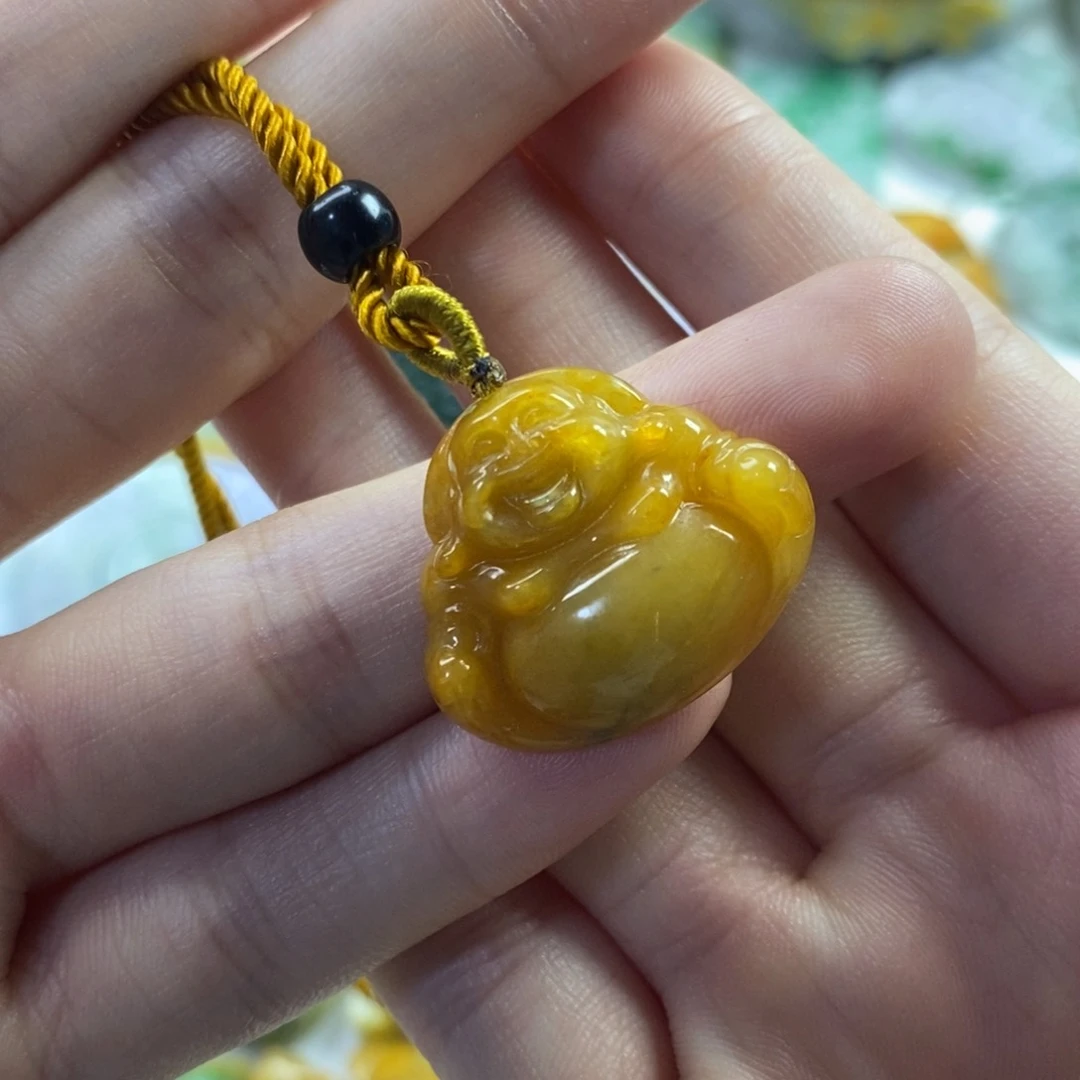 翡翠未镶嵌颈饰吊坠