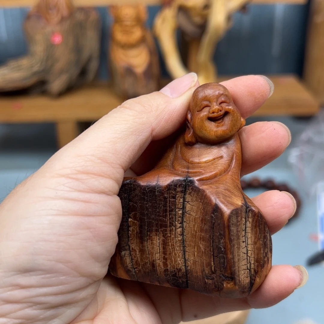 柏木崖柏木摆件手把件9