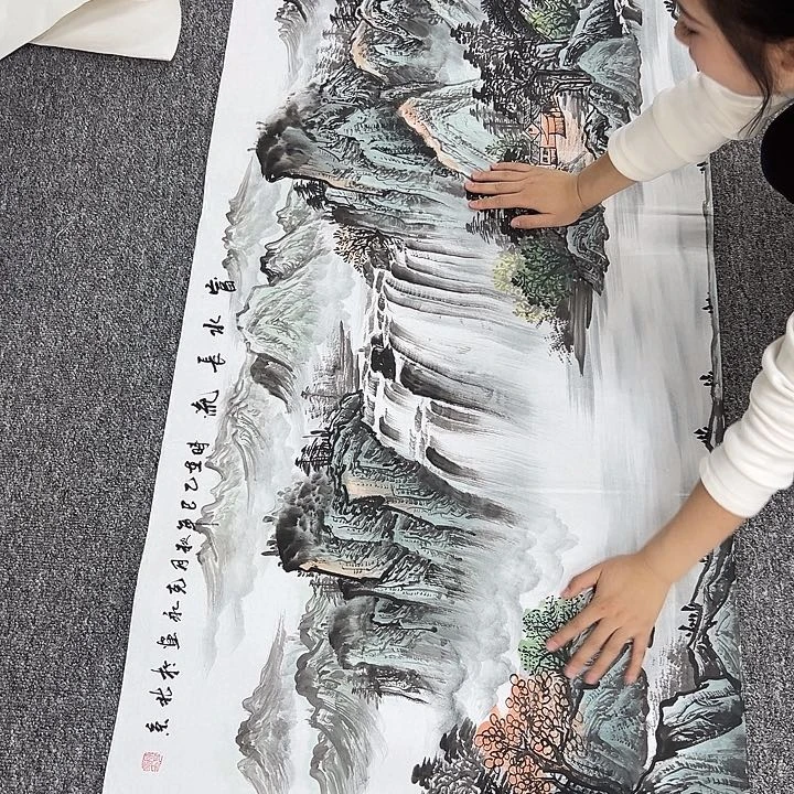国画国画作品纯手绘