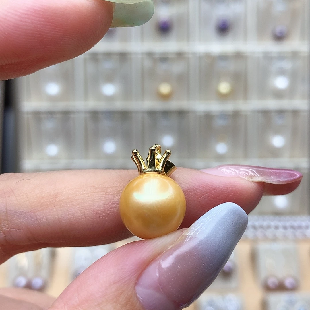 合金淡水珍珠颈饰