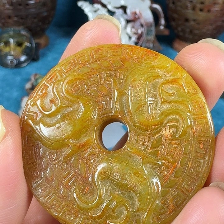 和田玉（糖玉）未镶嵌挂件