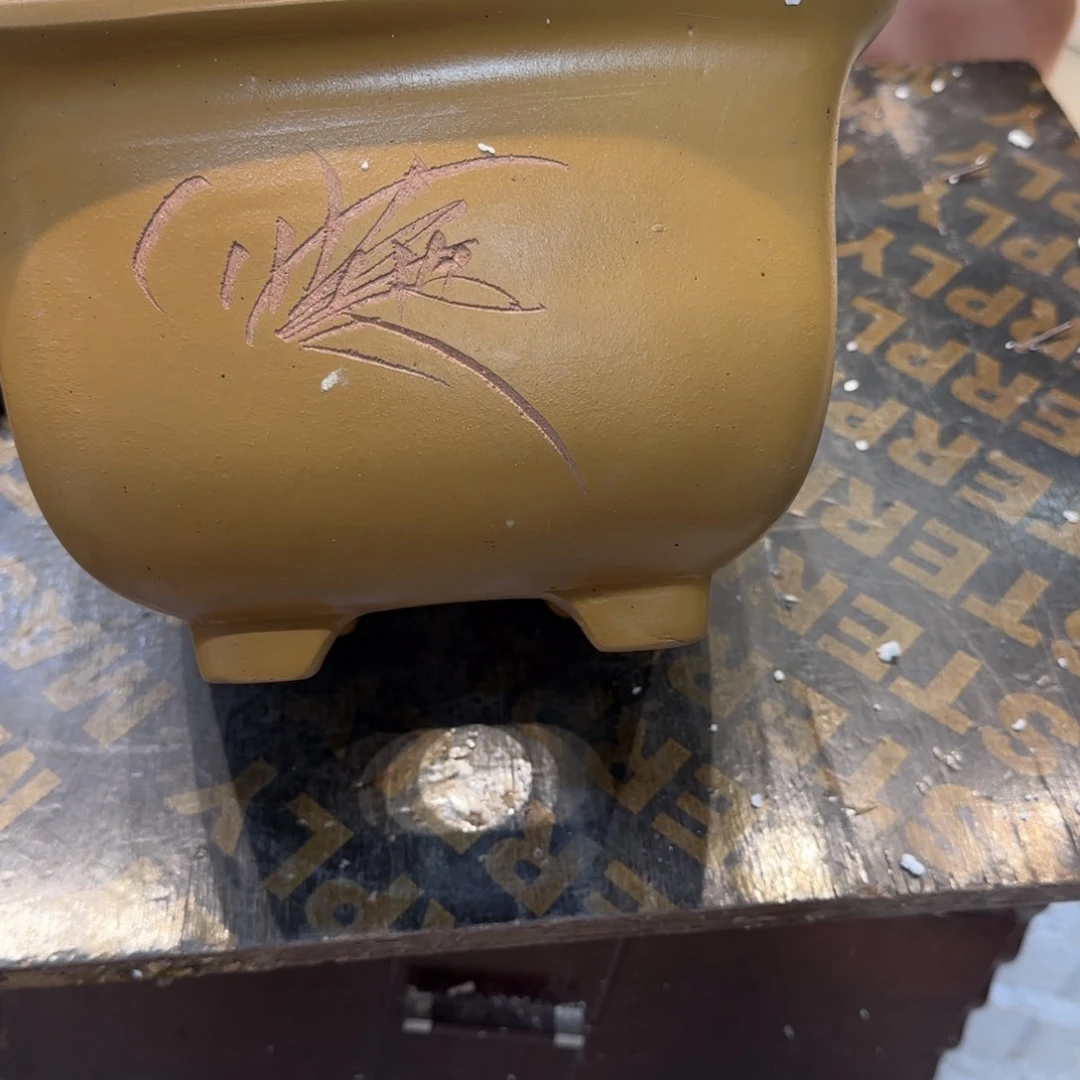 紫砂花盆口径18.13口径