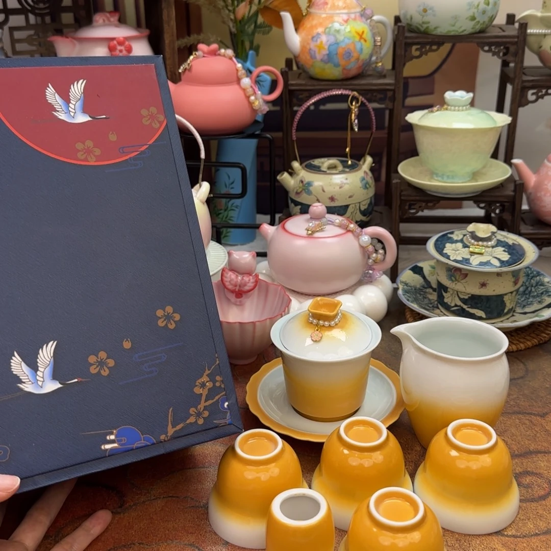 精美茶具孤品就一件，拼拼手速～