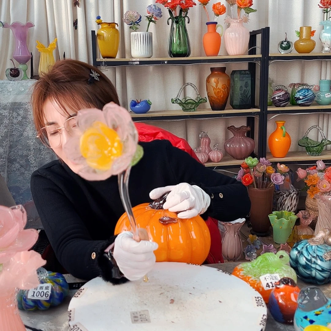 瑕花家悦花瓶花器摆件