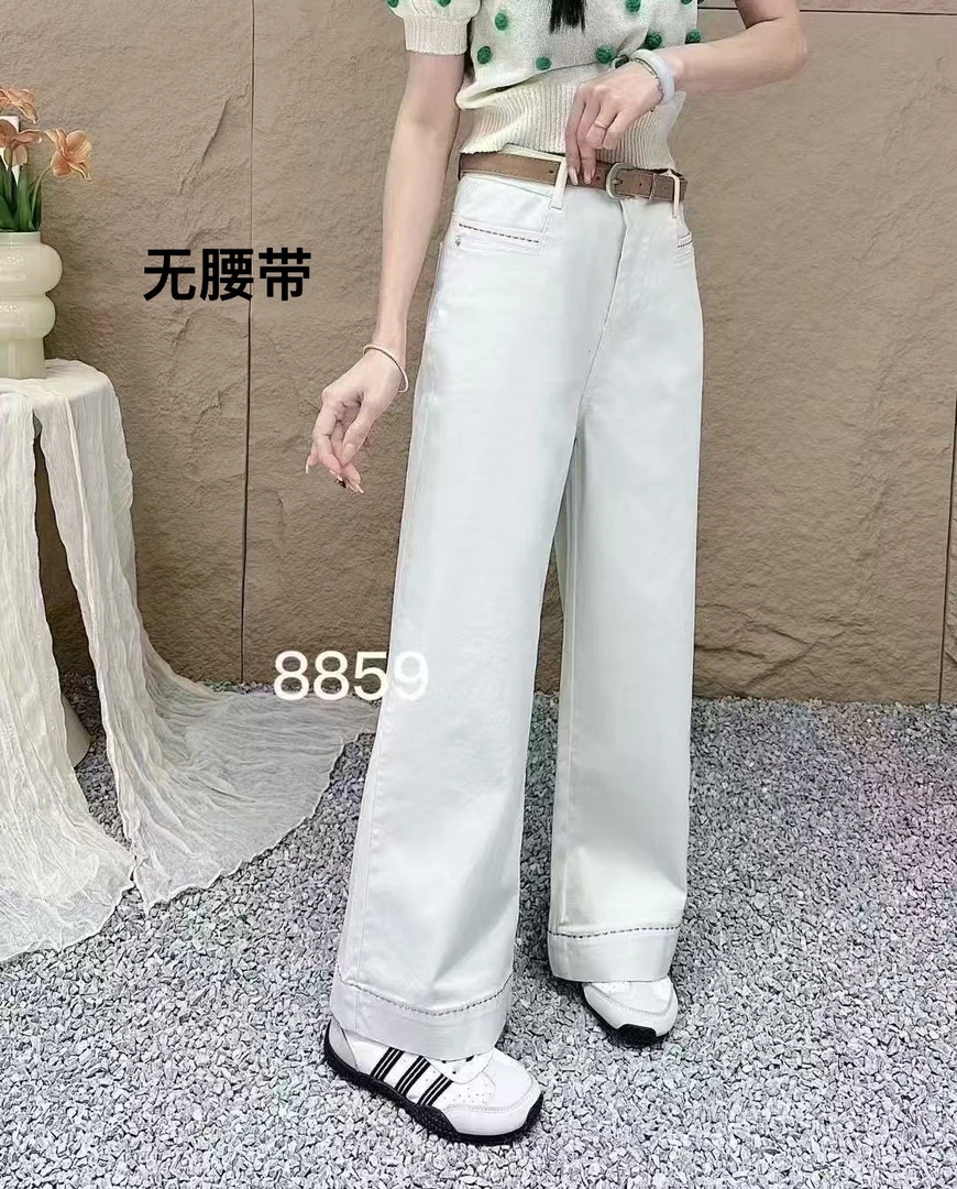 夏季新款直筒裤8859