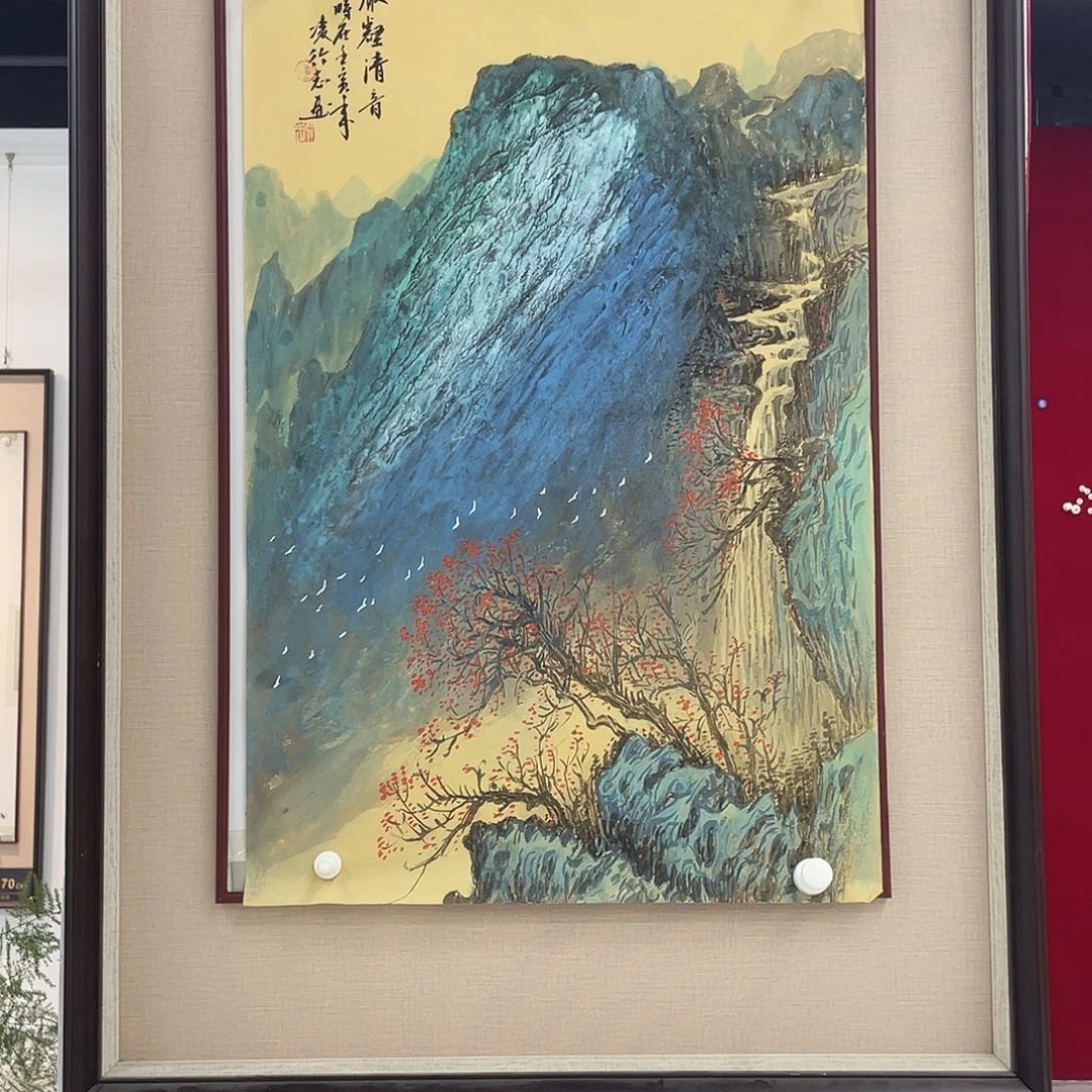 国画凌行志老师手绘国画精品