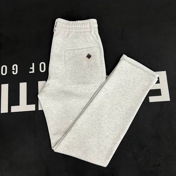 春季新款欧货华夫格运动棉潮流百搭舒适宽百搭卫裤【2529】