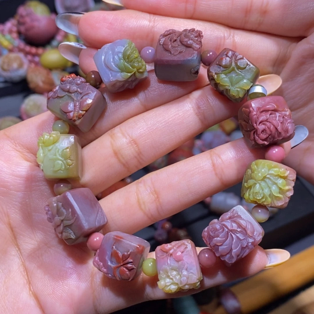 【闪购商品】玛瑙/玉髓手串未镶嵌盐源玛瑙