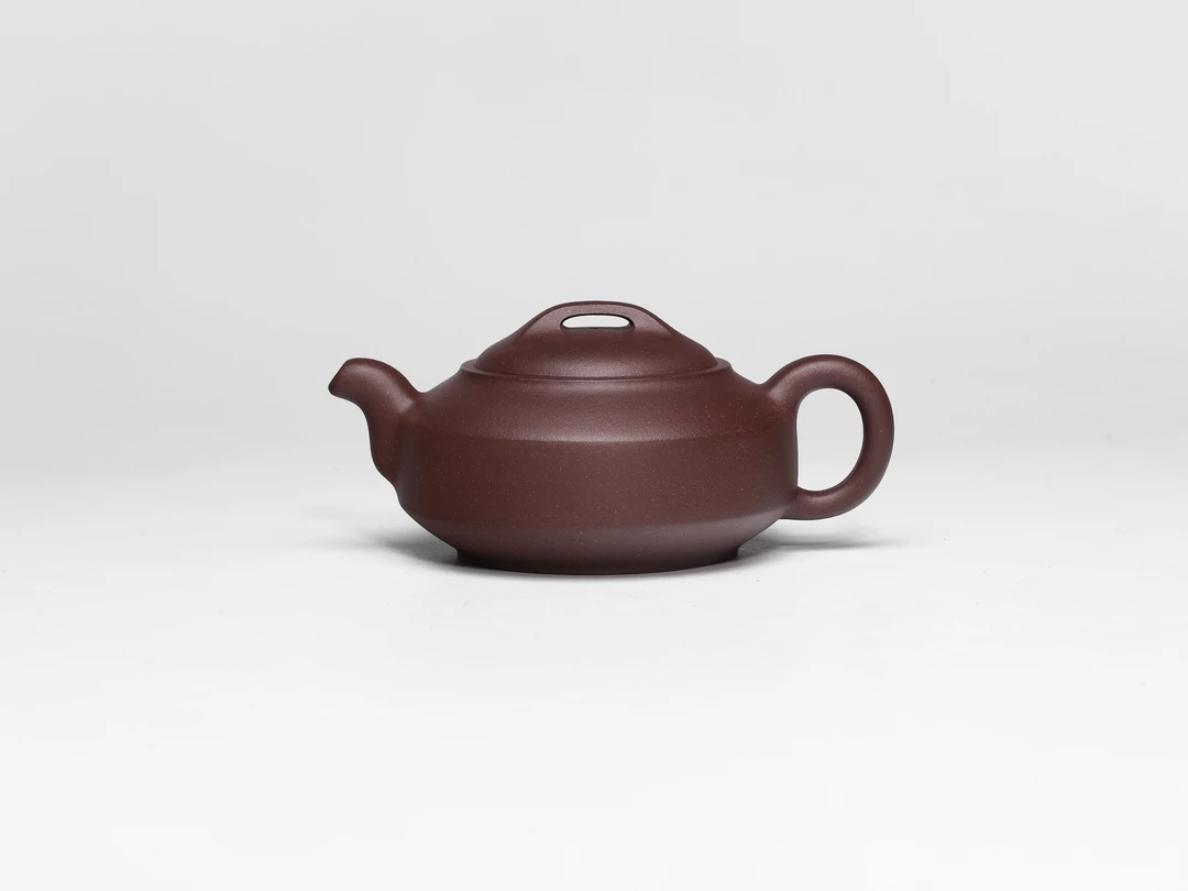 当代 【上正】《汉君》原矿四号井底槽清 约280cc 手工紫砂壶