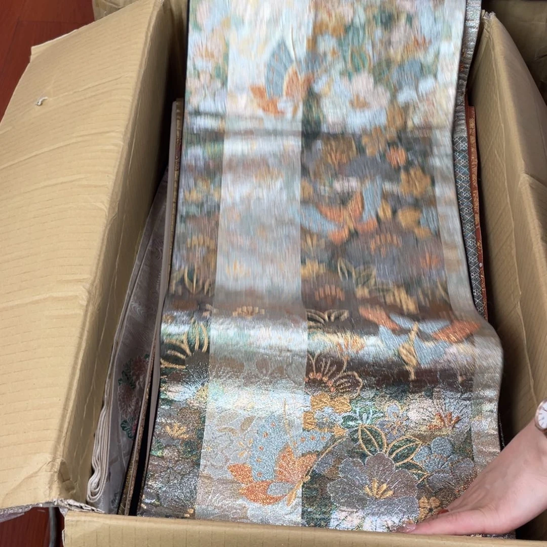 刺绣唐锦桑蚕丝正绢面料