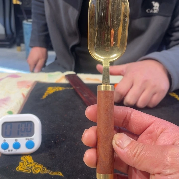 檀香紫檀（小叶紫檀）茶铲