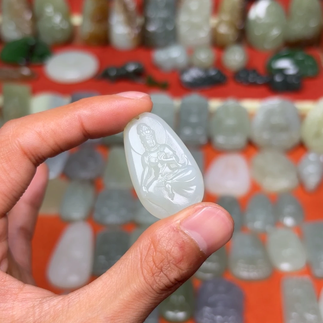 和田玉一一未镶嵌宁*杉