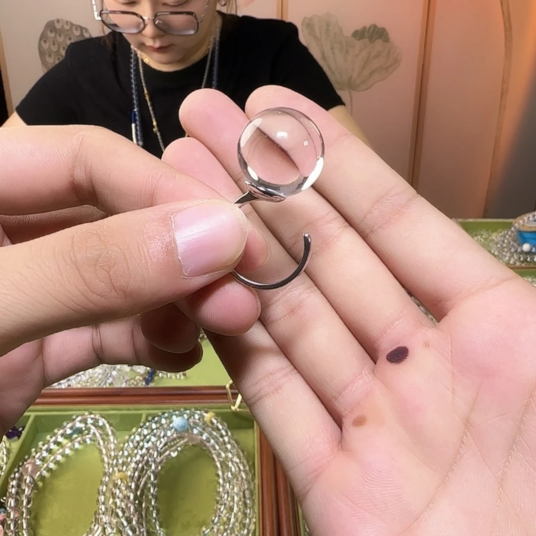 遵***姐水晶手链未镶嵌白水晶