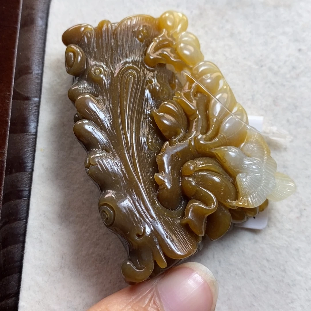 和田玉未镶嵌颈饰45