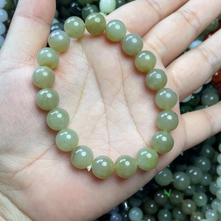 和田玉未镶嵌手链卡10