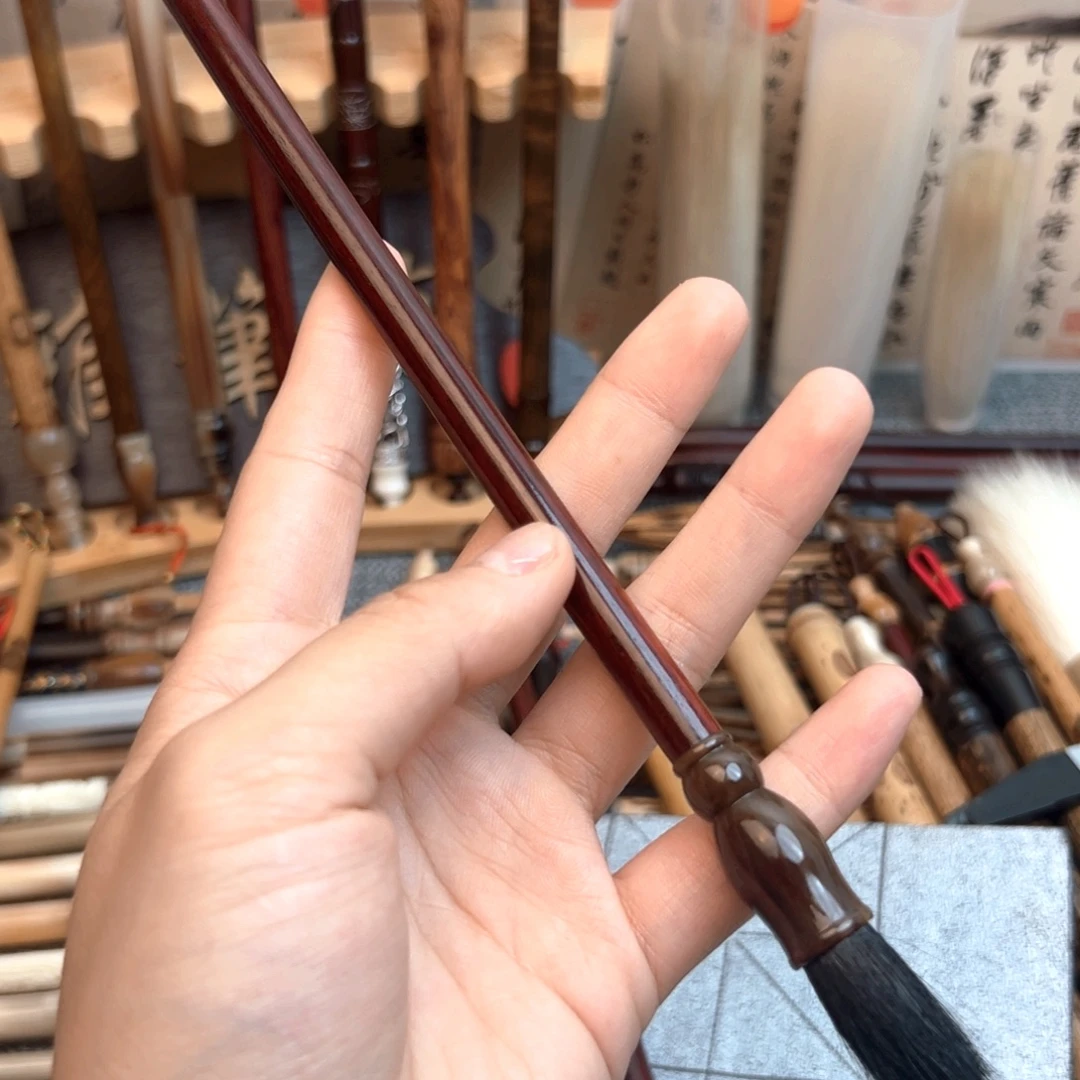 3.0纯紫毫 科檀牛角