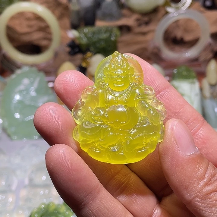 蛇纹石玉未镶嵌珠宝奇石